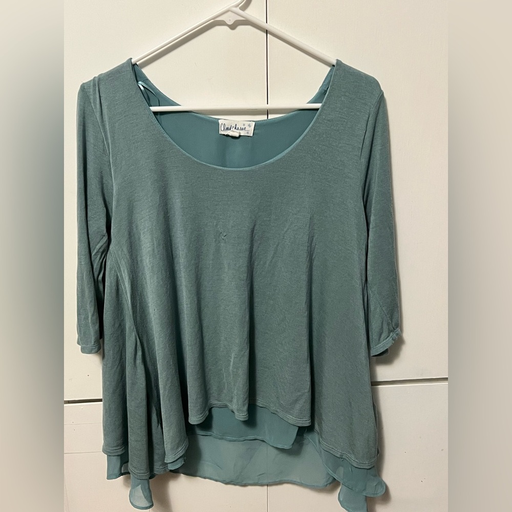 Cloud Chaser 3/4 length sleeve shirt